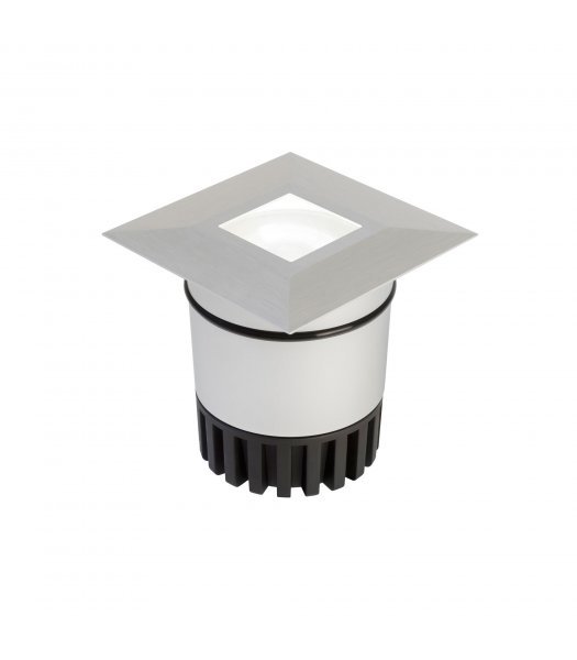 Edge Lighting SUN3-HDL3-SQ-WW-SA  Sun3 Square 36 Deg LED Recessed Uplight-Steplight
